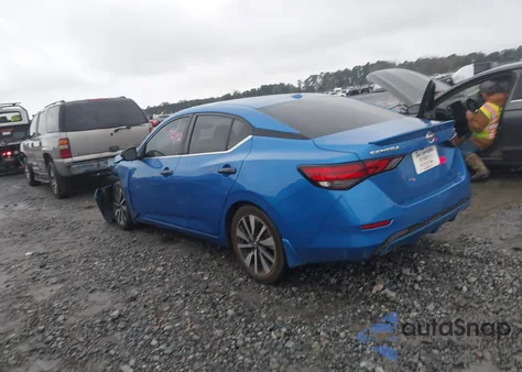 2021 Nissan Sentra Sv Xtronic Cvt z USA, uszkodzony, nr VIN 3N1AB8CV4MY265197